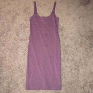 Purple Midi Dress